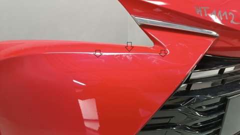 Zderzak przód przedni Toyota Yaris 3 III Lift /+ halogeny 17-19