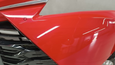 Zderzak przód przedni Toyota Yaris 3 III Lift /+ halogeny 17-19