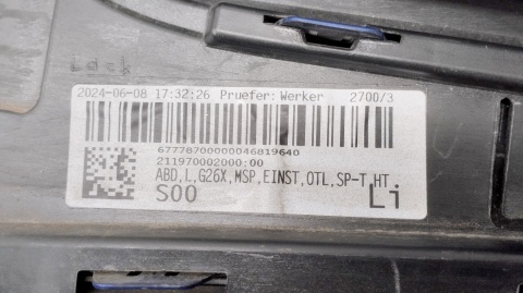 Listwa progowa lewa BMW i4 G26 M Pakiet 20- i-4
