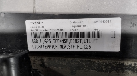 Listwa progowa lewa BMW i4 G26 M Pakiet 20- i-4