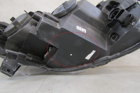 LAMPA PRZÓD TOYOTA PROACE 2 II KSENON NIESKRĘTNY 16-23 LH 9808589980-00