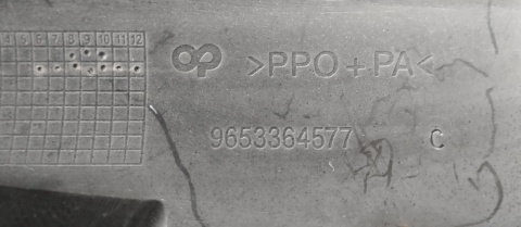 Błotnik prawy przód Peugeot 307 II Lift 05-08 / 9653364577