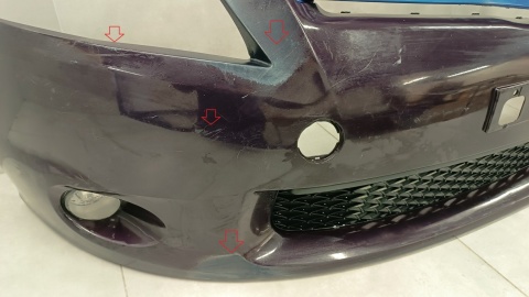 Zderzak przód przedni Toyota Auris 1 I Lift 09-13 /+ halogeny