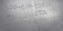 Zderzak tył tylny Toyota BZ4X 22- OEM 52159-42260