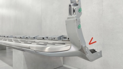 Listwa progowa lewa Volvo XC90 15-próg stopień led