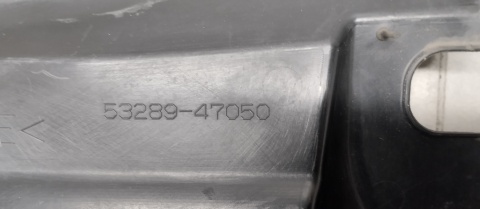 Osłona pasa przedniego Toyota Prius IV XW50 15-19 OEM 53289-47050