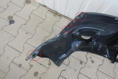 Zderzak przód przedni Ford Ranger 2 II Lift 09-12