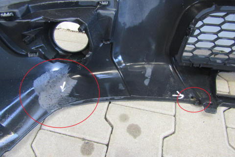 Zderzak przód przedni Ford Ranger 2 II Lift 09-12