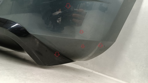 Zderzak tył tylny Skoda Fabia 3 III 6V6 HB Monte Carlo 14-18