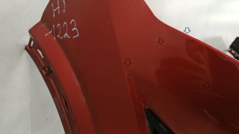 Zderzak przód przedni Nissan Qashqai 3 III J12 Lift 24- /+wiązka + 2 pdc