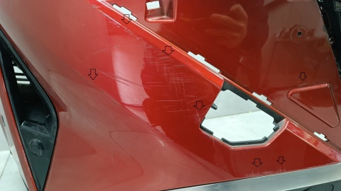 Zderzak przód przedni Nissan Qashqai 3 III J12 Lift 24- /+wiązka + 2 pdc