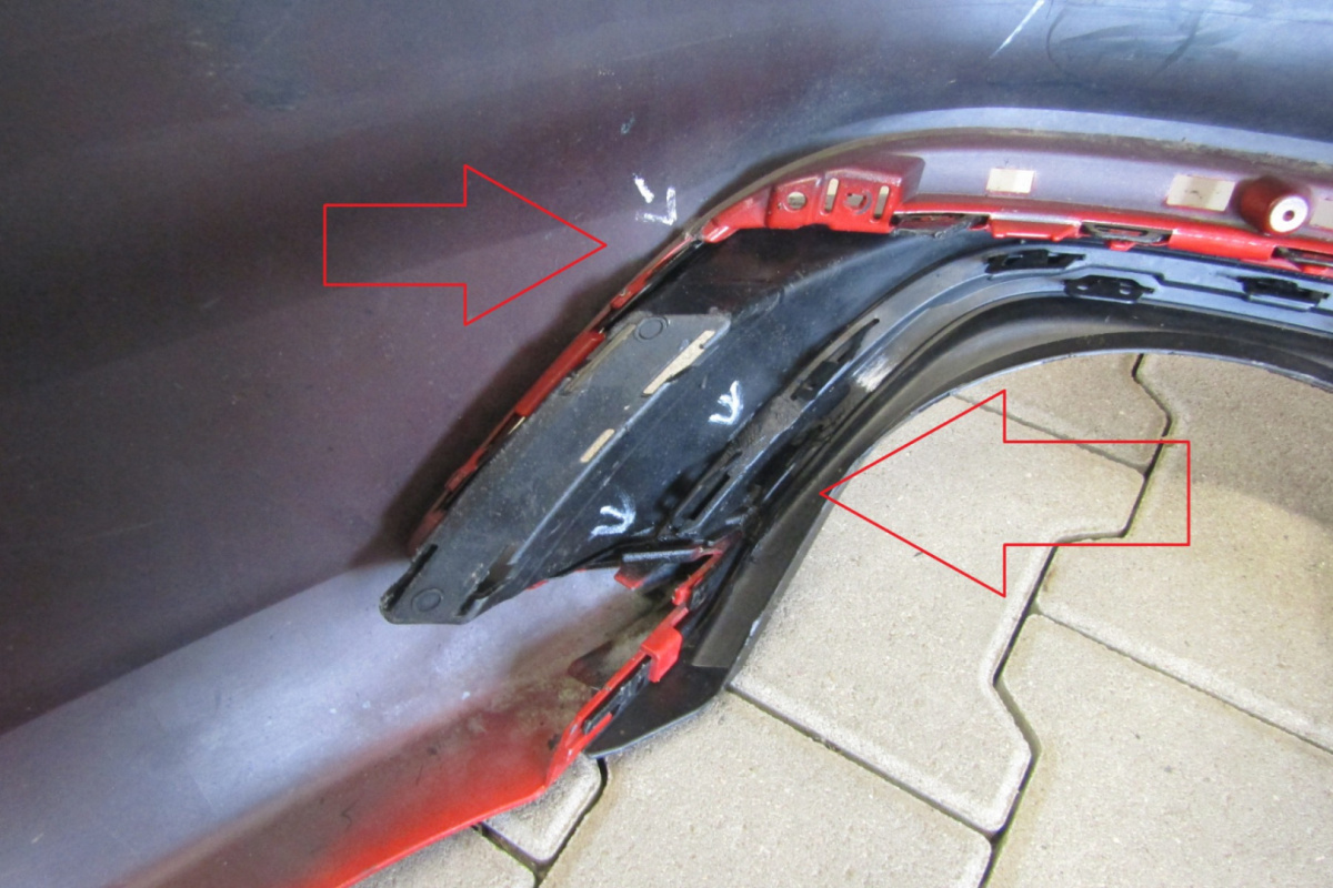 Zderzak tył tylny Audi RS5 8W6
