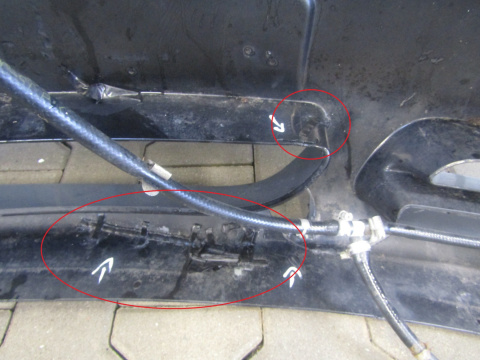 Zderzak przód Chrysler Voyager IV 4 LIFT 05-07