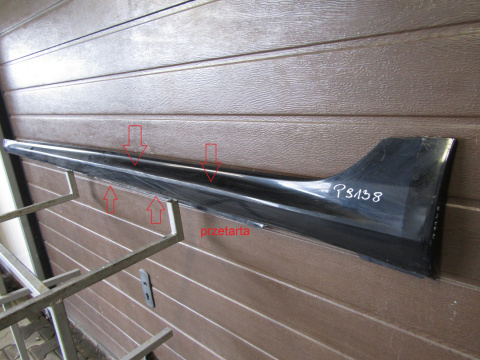 Listwa progowa lewa Audi A7 C8 4K8 S Line 17-