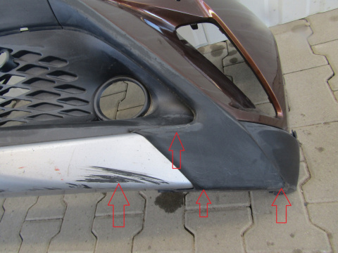 Zderzak przód przedni Toyota C-HR CHR 16-19