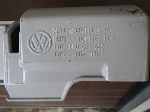 Listwa progowa prawa VW Polo Sport GTI 6R0 09-