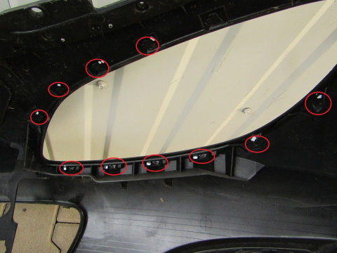Zderzak przód przedni Mazda Mx5 Lift 09-14