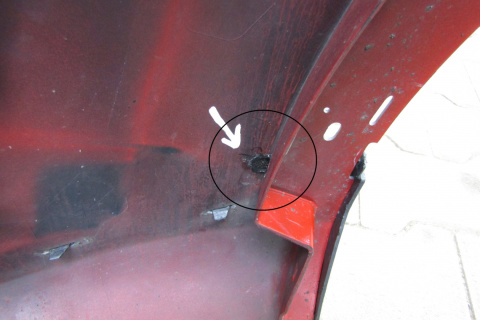 Zderzak przedni Ford Fiesta MK8 VIII Active 18-