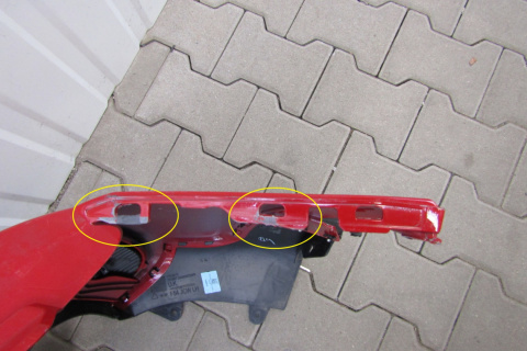 Zderzak tył AMINI COOPER F54 JCW 15-