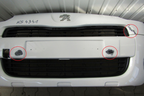 Zderzak przód przedni Peugeot Partner 2 II Lift 12-15