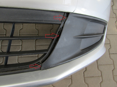 Zderzak przód przedni VW Sharan 2 II 7N0 10-