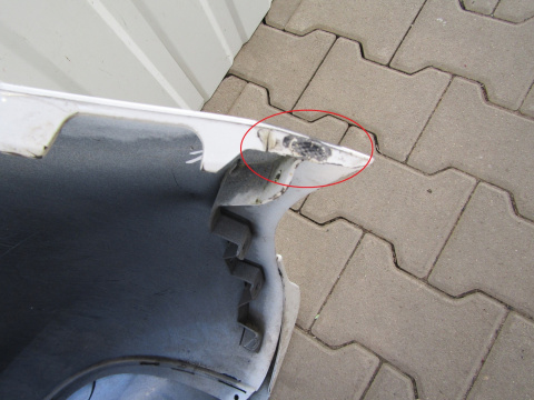 Zderzak tył tylny Opel Corsa E OPC Line 14-