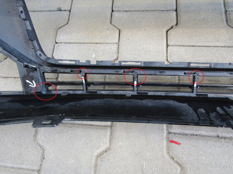 Zderzak przód przedni Audi A8 D4 Lift 4H0 13-17