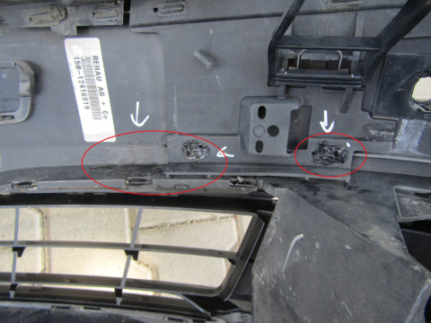 Zderzak przód przedni Audi A8 D4 Lift 4H0 13-17