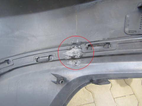 Zderzak przód przedni Kia Optima 3 III Lift 13-15