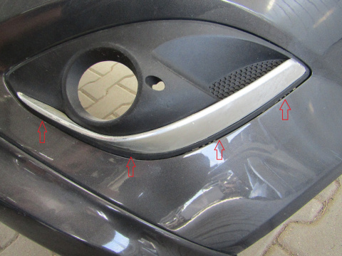 Zderzak przód Opel Corsa D OPC Line Lift 11-14
