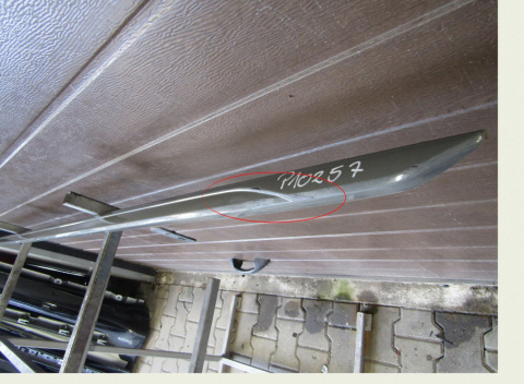 Listwa progowa lewa Audi A4 B9 8W0 S-Line 19 Lift