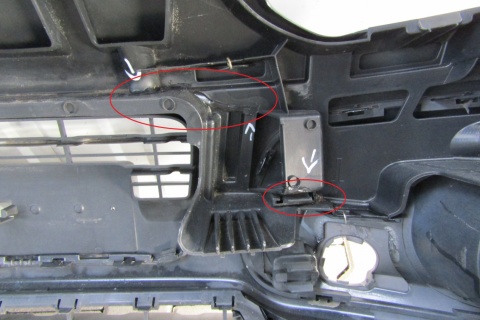 Zderzak przód przedni Citroen C3 Picasso 08-12