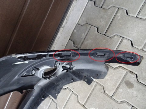Zderzak przód przedni Mazda 2 II Sport 07-