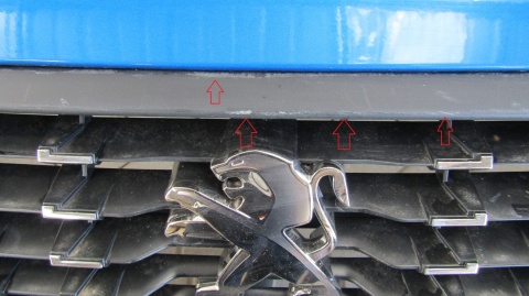Zderzak przód przedni Peugeot 208 II 2 19-