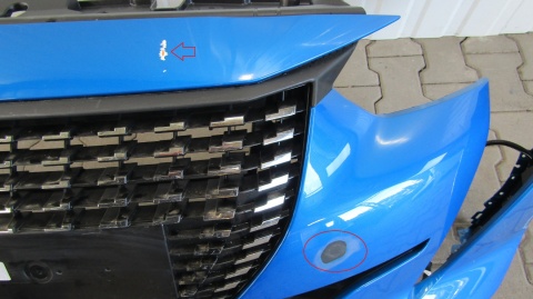 Zderzak przód przedni Peugeot 208 II 2 19-