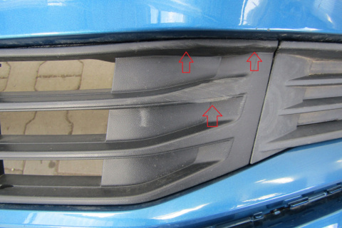 Zderzak przód przedni VW Touran 2 II 5TA 15-