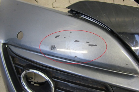 Zderzak przód przedni Honda Civic 9 IX lift 14-16