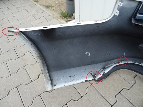 Zderzak tył tylny Audi A4 S4 8K5 SEDAN 08-11
