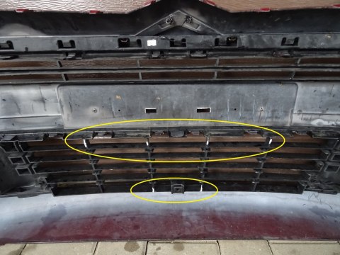 Zderzak przód przedni Citroen C5 III 3 08-11