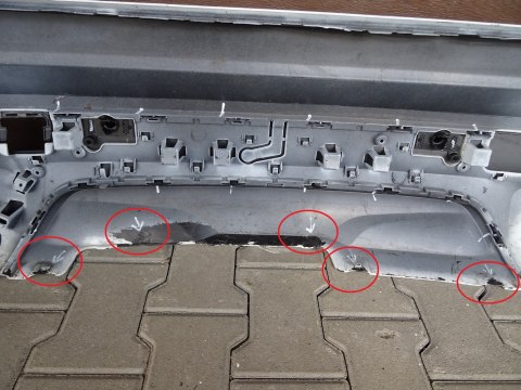 Zderzak tył tylny BMW X4 F26 M-Pakiet