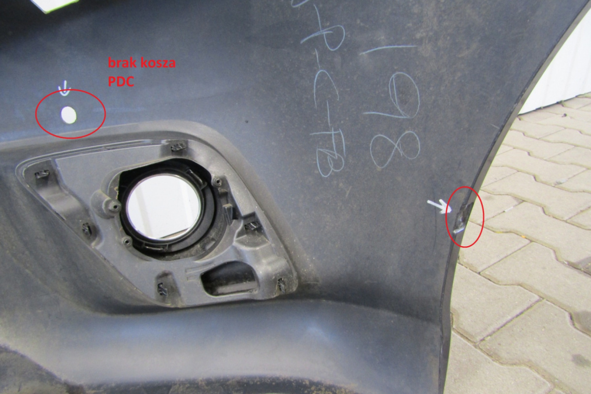 Zderzak Przód przedni Toyota Hilux 8 VIII 15-18
