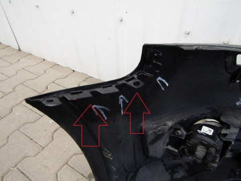 Zderzak przód przedni Audi A3 8P0 LIFT 08-12