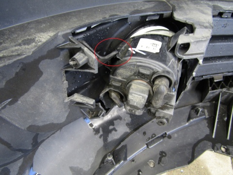 Zderzak przód przedni Audi A3 8P0 LIFT 08-12