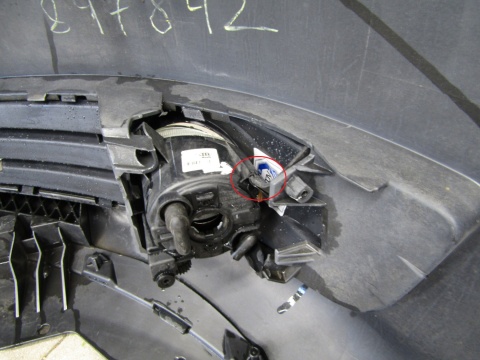 Zderzak przód przedni Audi A3 8P0 LIFT 08-12