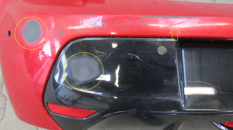 Zderzak tył tylny Peugeot e 208 E208 2 II GT-Line Elektryk 19-