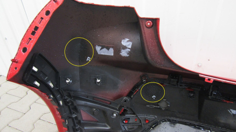 Zderzak tył tylny Peugeot e 208 E208 2 II GT-Line Elektryk 19-