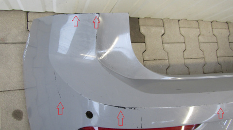 Zderzak tył tylny VW Golf 8 VIII 5H6 HB 19-