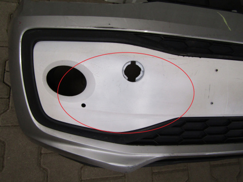 Zderzak przód przedni VW UP 1S0 LIFT 16-