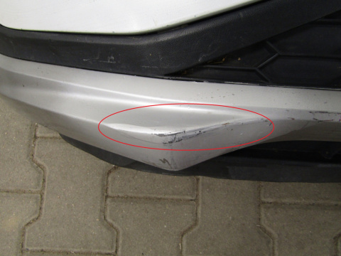 Zderzak przód przedni VW UP 1S0 LIFT 16-
