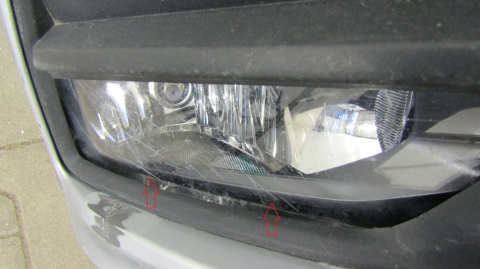 Zderzak przód przedni VW Caddy 2K5 Lift 15-